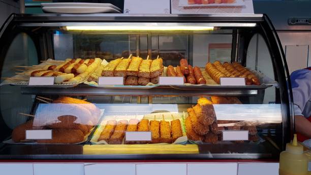 istock snacks in highway rest area. South Korea 1069564592