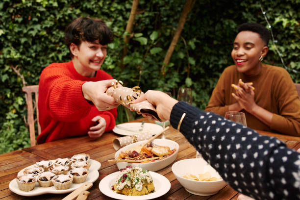 istock Celebrating christmas with a bang 1069579580
