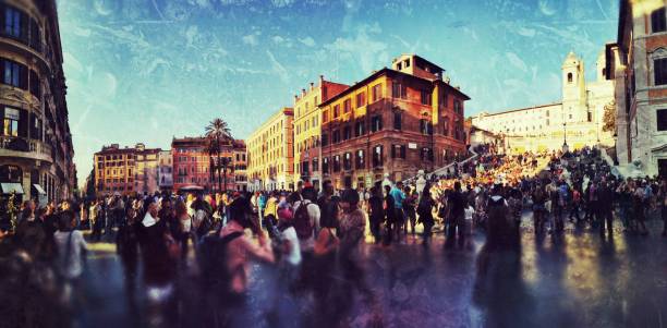 istock The Spanish steps in Rome, Italy 1069585068