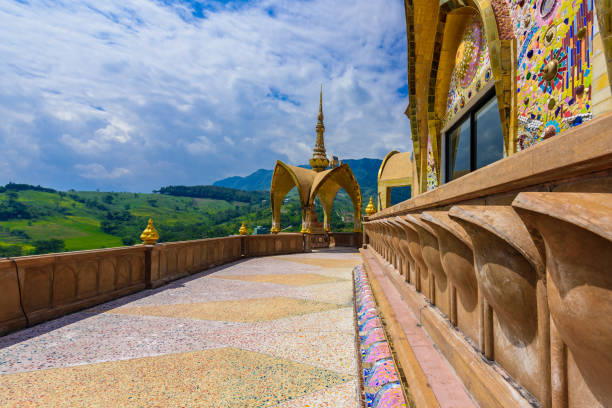 istock Big Main Pagoda in Wat Phra That Pha Son Kaew temple at Phetchabun Thailand 1069593990