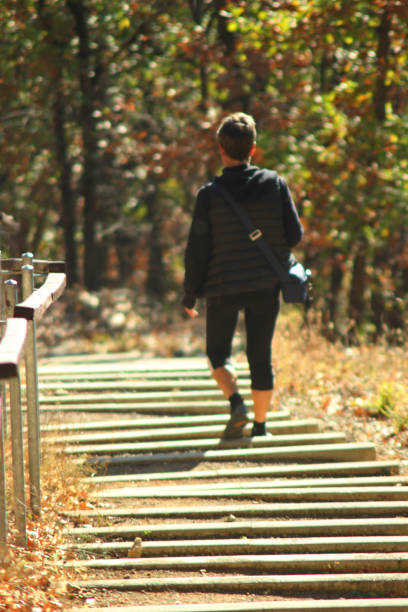 istock Woman hiking in Nature 1069594958