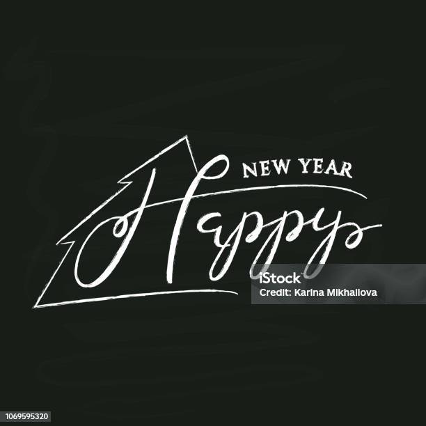 Hand Lettering Design Stock Illustration - Download Image Now - 2019 ...