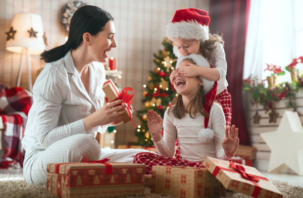 istock family celebrating Christmas 1069600910