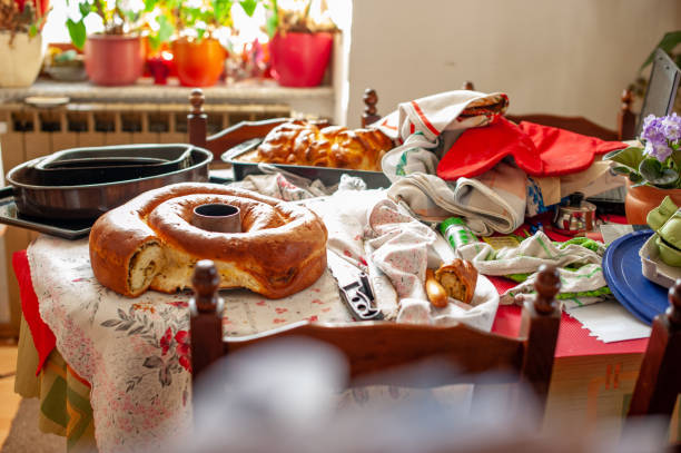 A Kitchen of Someone with Hoarding Disorder
