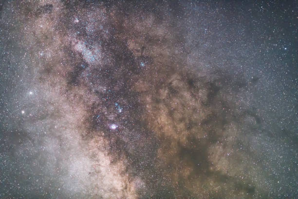 istock Milky way galaxy with stars and space dust in the universe 1069608778