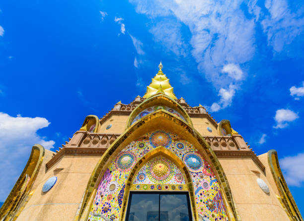 istock Main Pagoda in Wat Phra That Pha Son Kaew temple at Phetchabun Thailand 1069609488