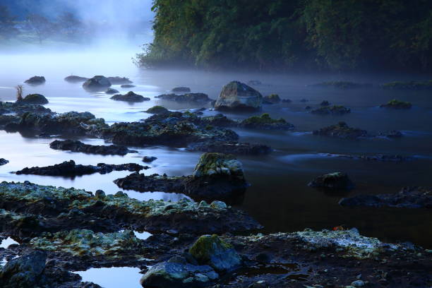 istock Early morning view of the river 1069649892