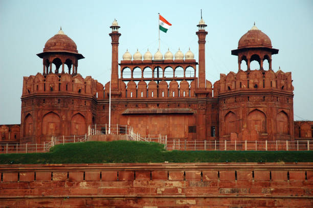 istock Red Fort Delhi in India 1069652874