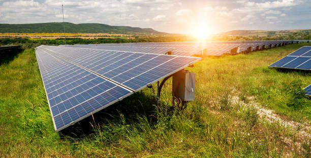 istock Solar panels, photovoltaic - alternative electricity source 1069653148