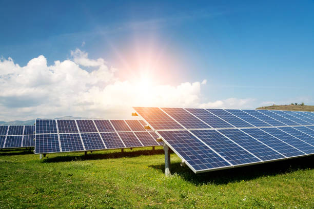 istock Solar panels, photovoltaic - alternative electricity source 1069653696