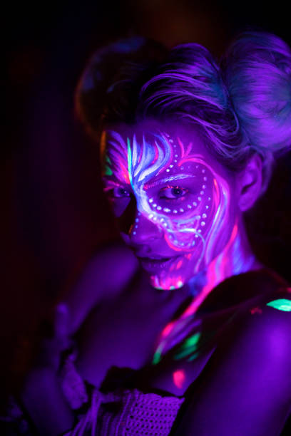 istock Mystic Neon Girl 1069656536