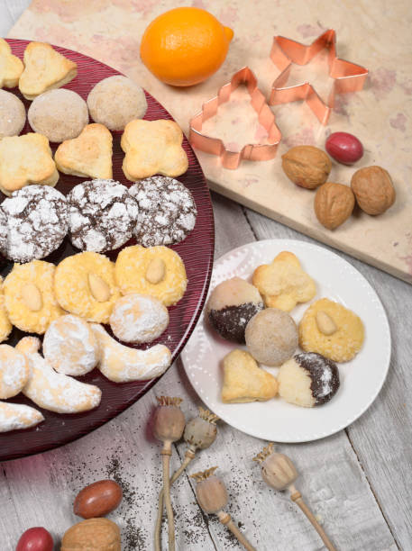 istock Homemade Christmas Cookies Platter 1069674984
