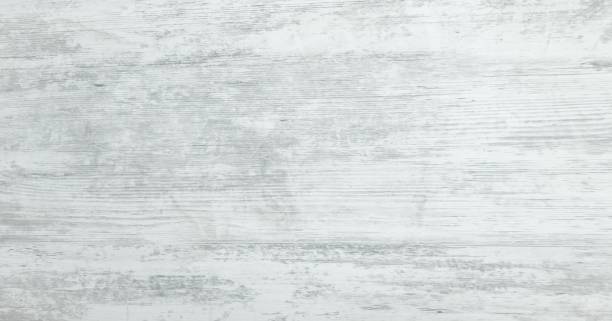 istock Washed white wood texture. Light wooden texture background. 1069689442