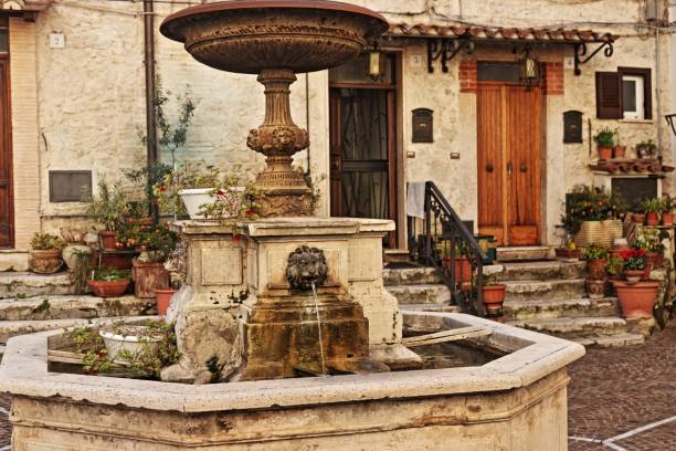 istock Nerola, a medieval village in central Italy 1069694672