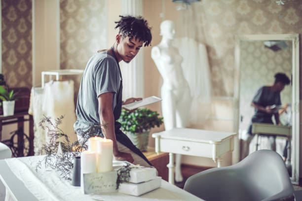 istock Hipster entrepreneur is building his small business 1069699242