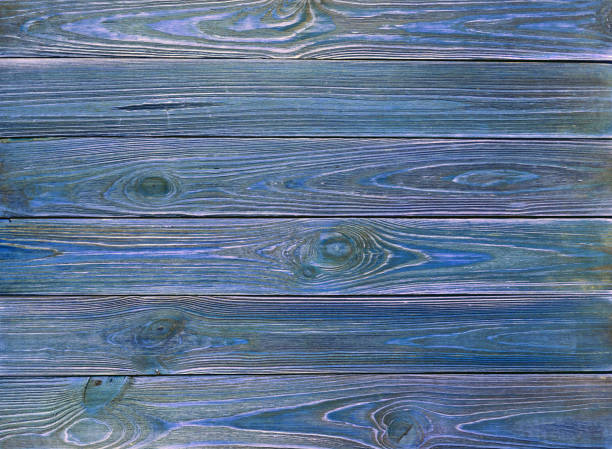 istock Old blue grunge wood planks background 1069700360