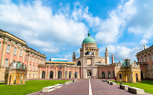 The Landtag or the parliament of Brandenburg in Potsdam, Germany