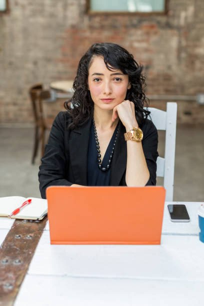 istock Portrait Business woman at work 1069712260