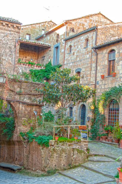 istock civita di bagnoregio, dying city 1069712436