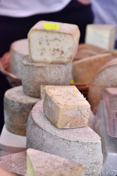 istock High Angle View Of Cheese On Table 1069712518
