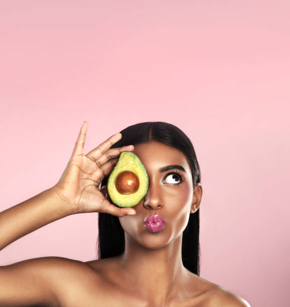 Improving her skin, one avocado at a time