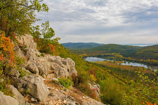 istock Lago di Doberdo in Autumn 1069714626