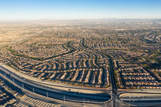 istock Aerial View of Housing Developments in Las Vegas 1069723046
