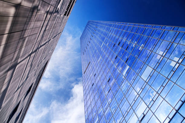 istock Abstract Modern Building Exterior Shenzhen China 1069727086