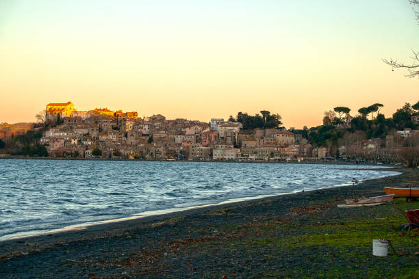 istock Anguillara Sabazia on Bracciano lake 1069733224