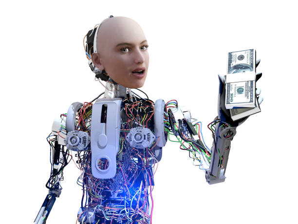 istock Robots and New Business World 1069737728