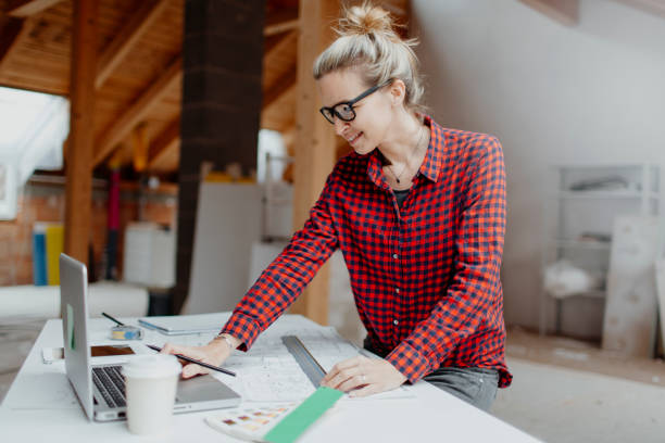 istock Businesswoman Working In Office 1069759738