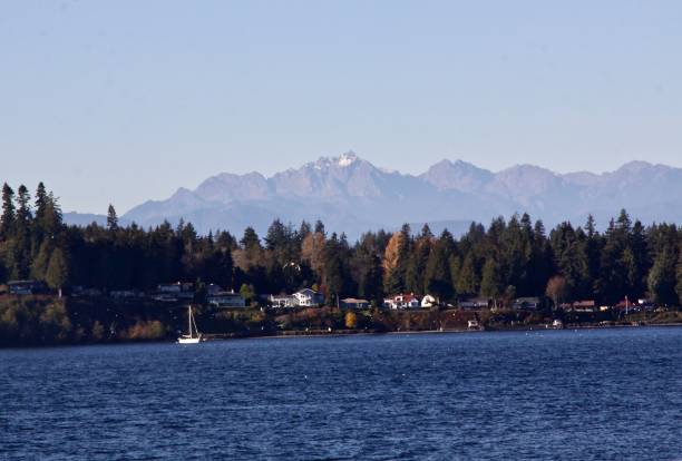 istock Looking Across Appletree Cove At The Olympic Mountains 1069765110