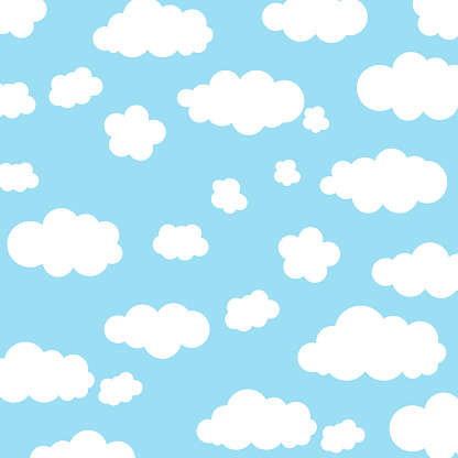 Background with clouds in the sky.Vector.Eps 10.