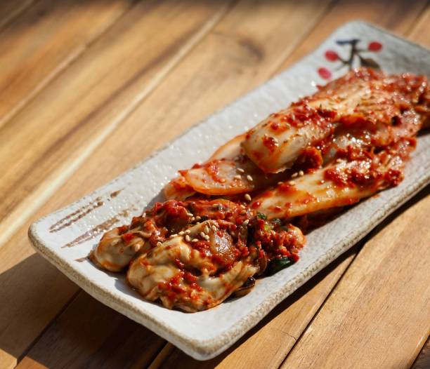 istock Korean food oyster kimchi 1069837490