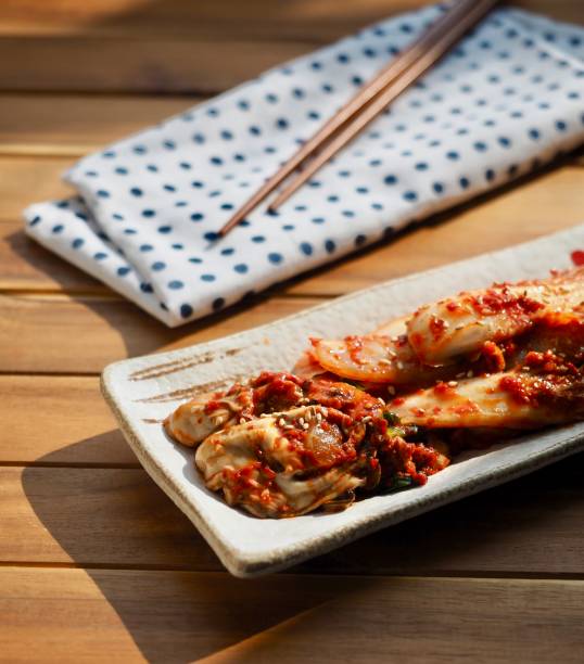 istock Korean food oyster kimchi 1069837510