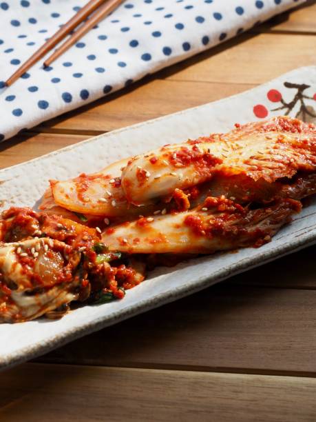 istock Korean food oyster kimchi 1069837512