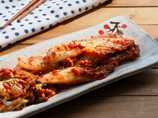 istock Korean food oyster kimchi 1069837520
