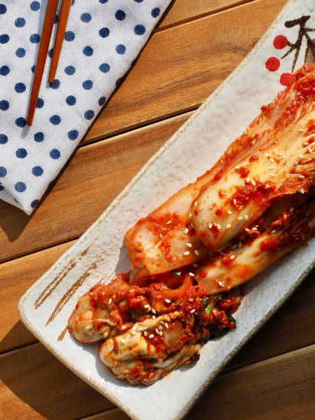 istock Korean food oyster kimchi 1069837532