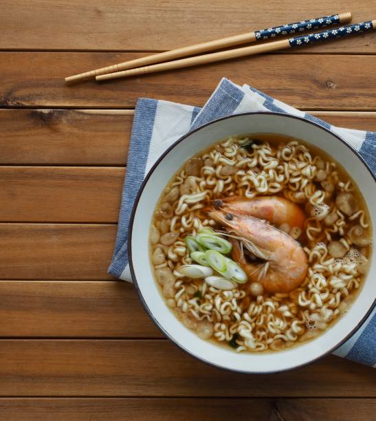 istock Asian food shrimp ramen 1069839106