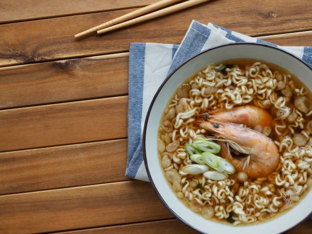 istock Asian food shrimp ramen 1069839128