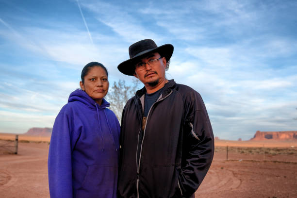 istock Handsome Native American Navajo Couple 1069846632
