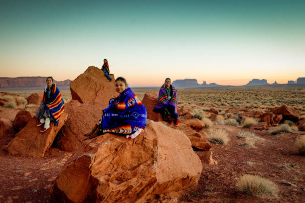 istock Happy Navajo Family 1069867806