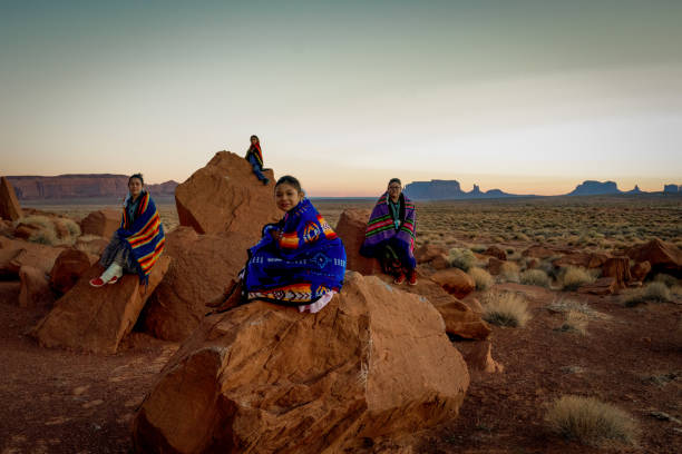 istock Happy Navajo Family 1069867886