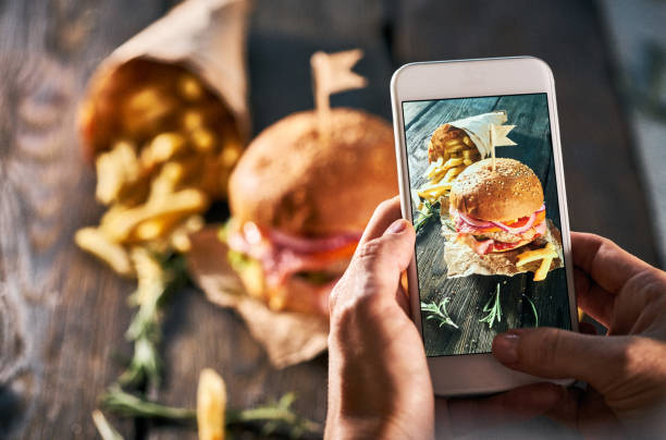 foto de comida para o blog pessoal - fat cell - fotografias e filmes do acervo