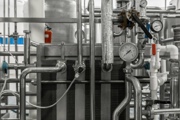 istock equipment at the milk factory 1069875926