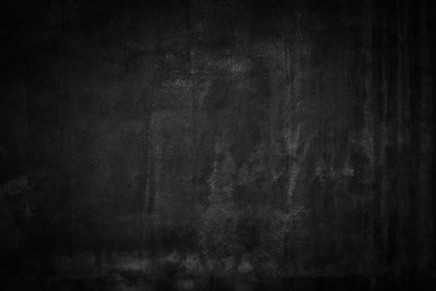 istock Old black background. Grunge texture. Dark wallpaper. Blackboard. Chalkboard 1069876160