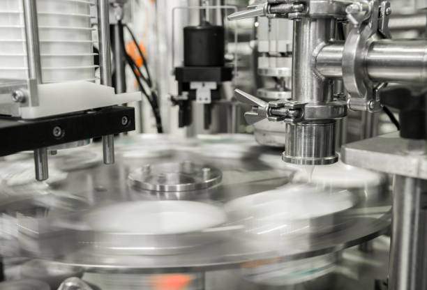 istock equipment at the milk factory 1069876248