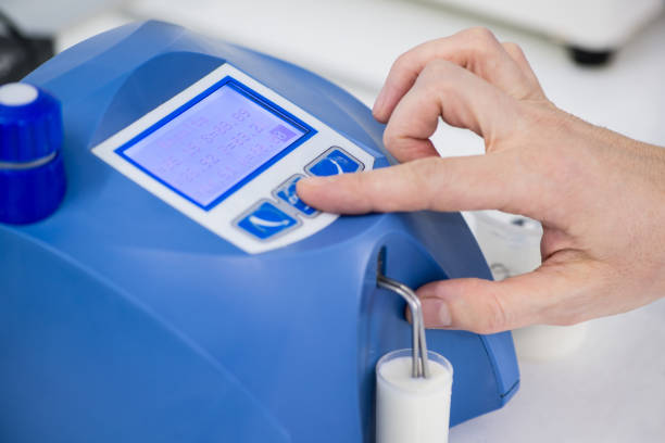 istock laboratory of dairy plant 1069876408