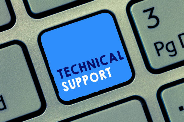 istock Conceptual hand writing showing Technical Support. Business photo text Repair and advice services to users of their products 1069879282