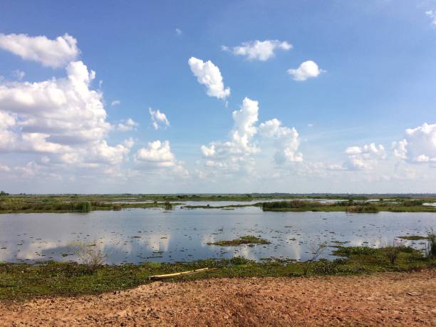istock Low water availability may not be sufficient for fishing. 1069879498